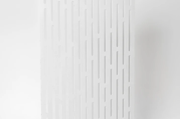 Plywood Wall White