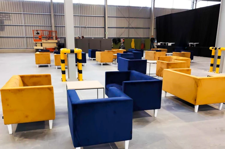 Sofia 2 Velur Yellow