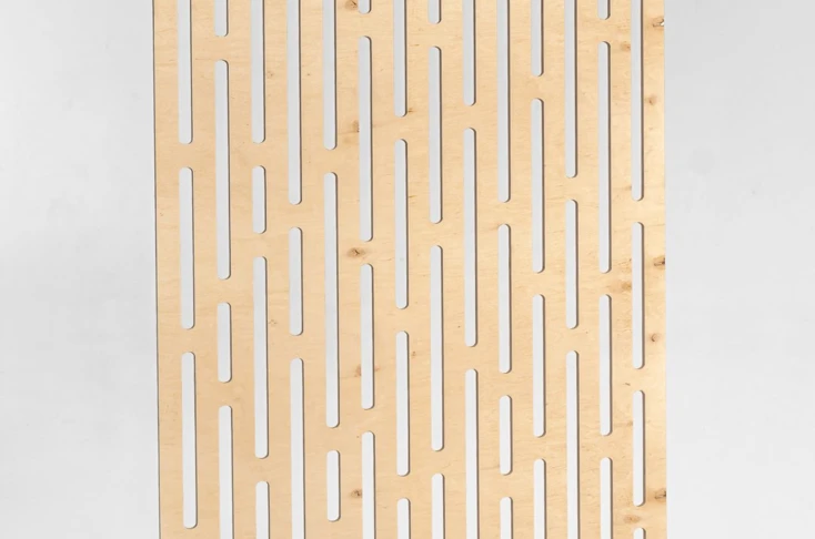 Plywood Wall Natural