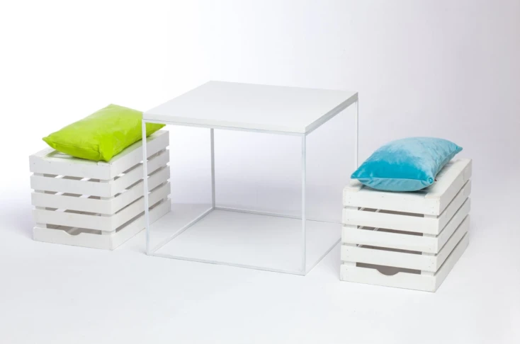 Box Puff Green
